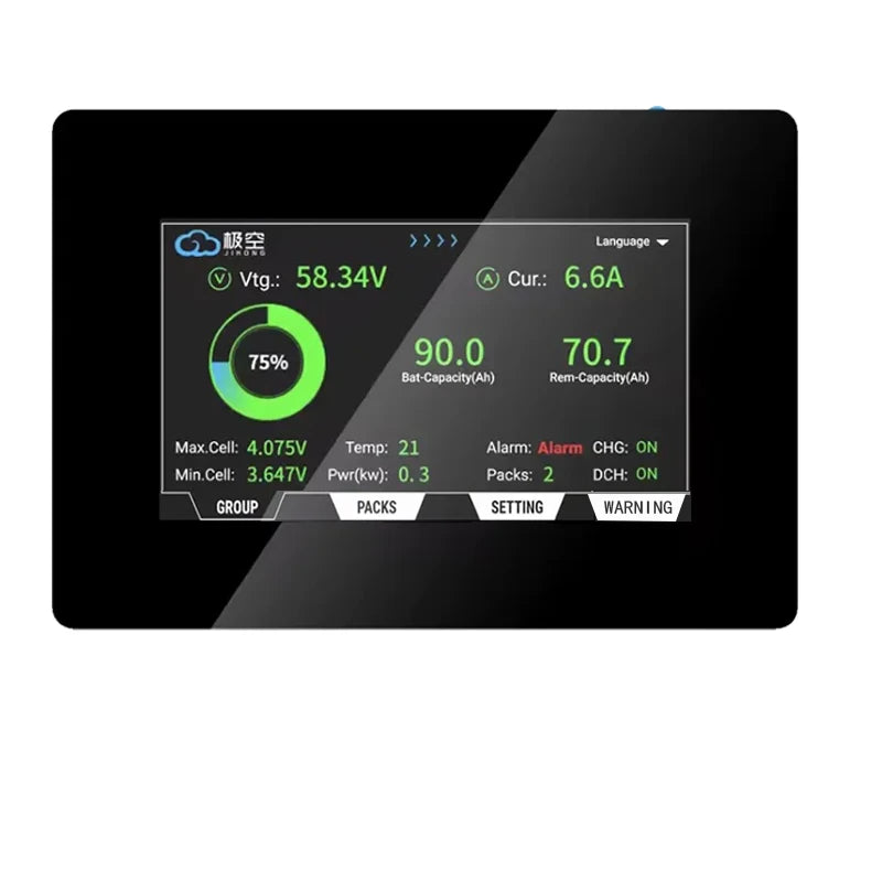 JK BMS 2.5 3.2 4.3 7.0LCD Inch Screen Display for JIKONG All BMS Accessories Intelligent Battery Level Indicator JK BMS LCD