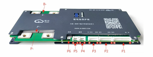 JKBMS JK-BD6A32S: 24S-32S 6A Active Balance BMS with Heat Function