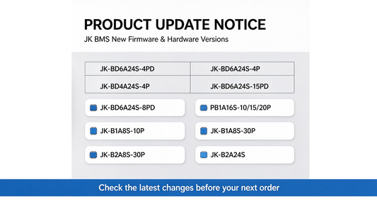 JIKONG BMS Product Update: V23.5 & V22 Series Bring Pre-charge Protection, Dual RS485, and Direct Parallel Connection