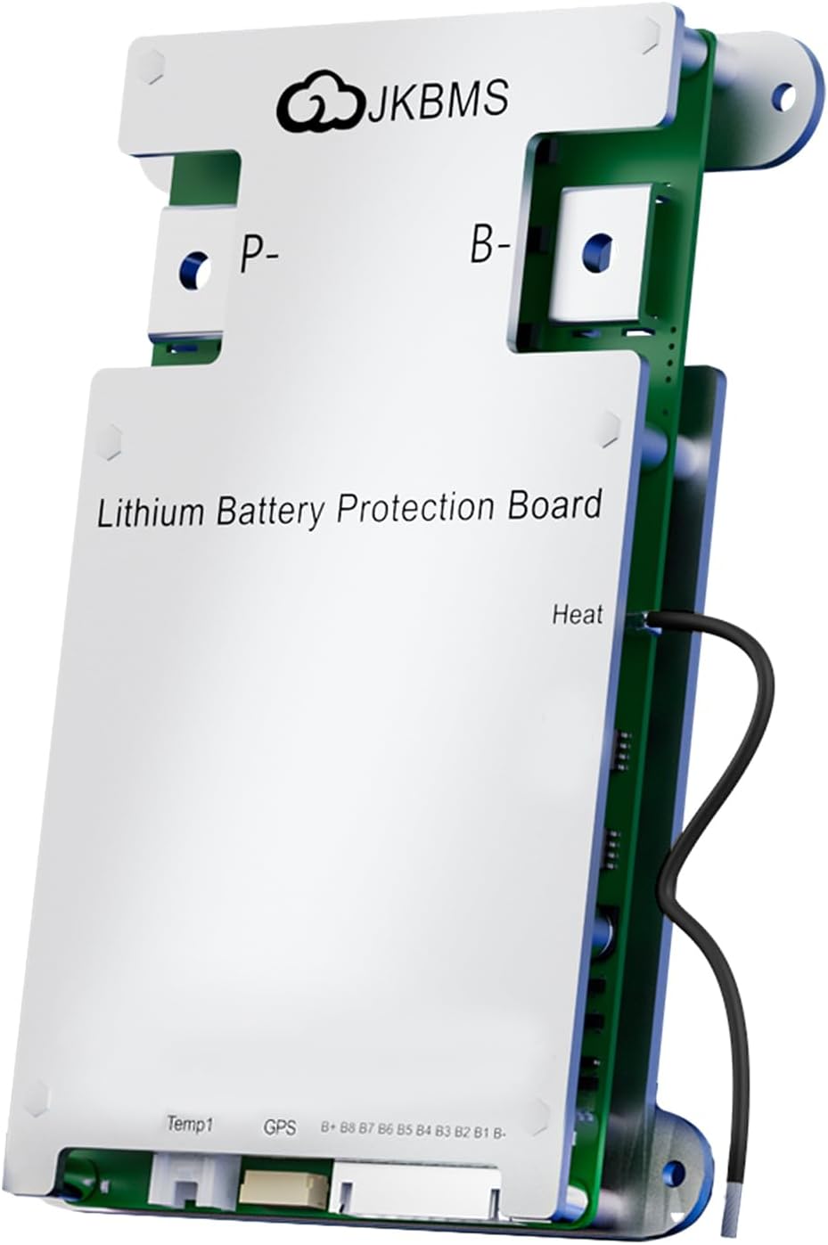 JKBMS Smart BMS 4S-8S 100A 1A Active Balance Integrado Bluetooth con CAN RS485 PCB Placa de Protección de Batería para Paquete de Batería LiFePO4 Li-ion LTO (JK-B1A8S10P)