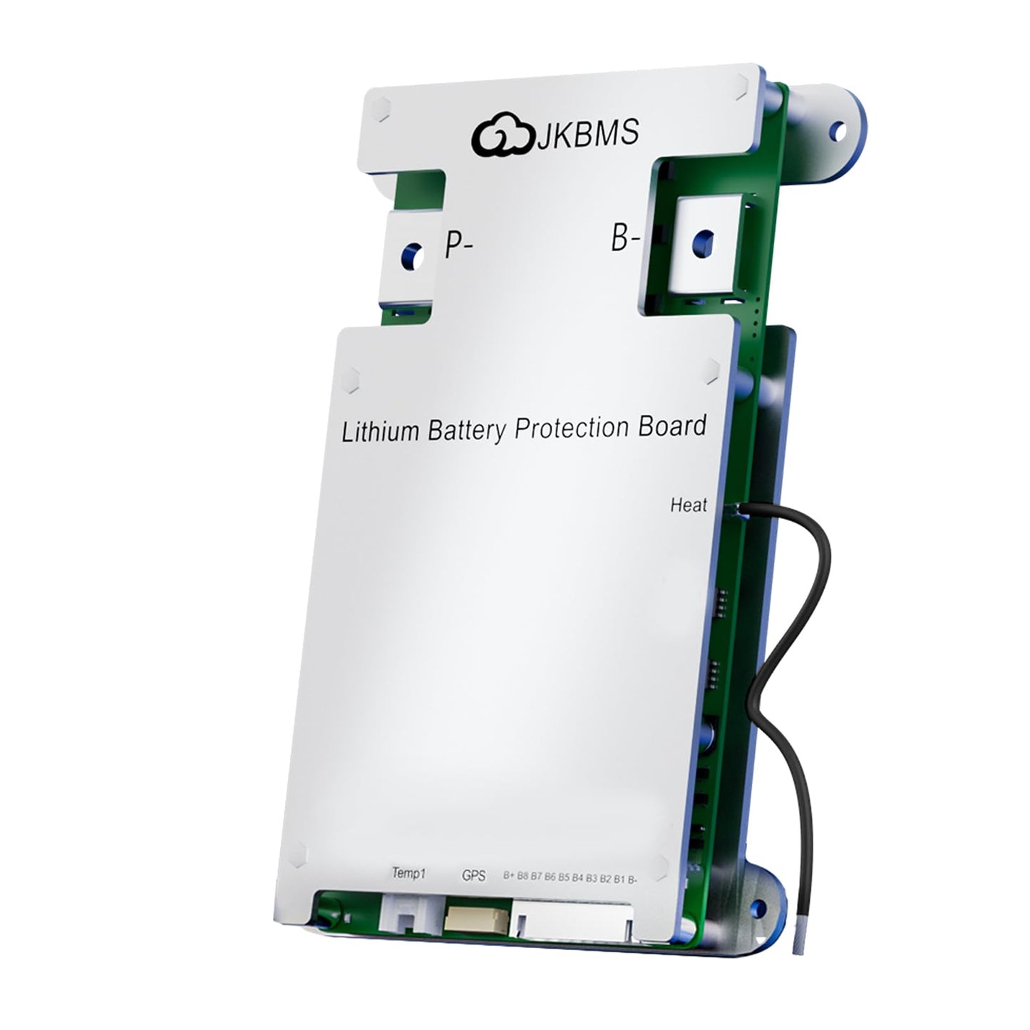 JKBMS Smart BMS 4S-8S 100A 1A Active Balance Integrado Bluetooth con CAN RS485 PCB Placa de Protección de Batería para Paquete de Batería LiFePO4 Li-ion LTO (JK-B1A8S10P)