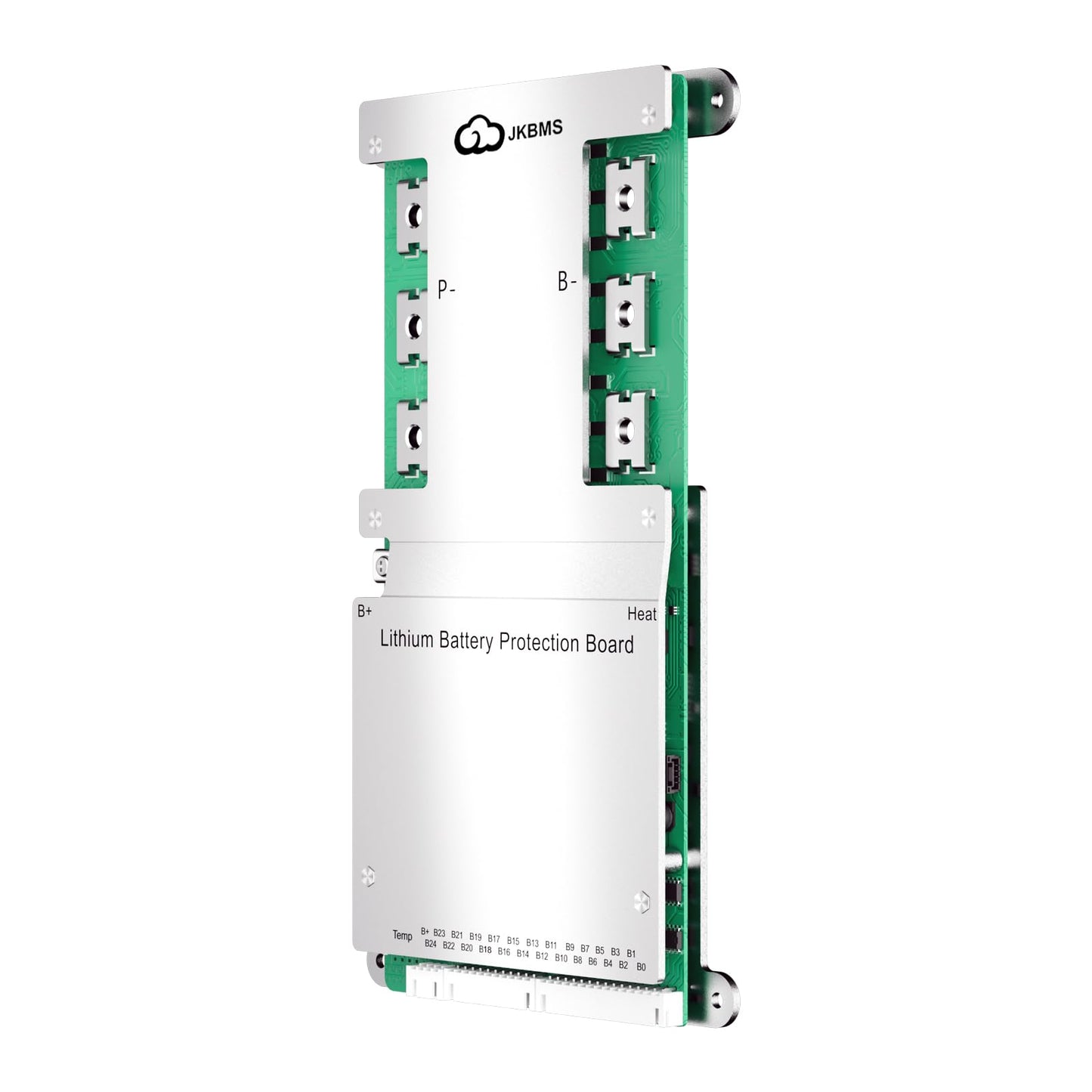 JKBMS Smart BMS 4S-8S 100A 1A Active Balance Integrado Bluetooth con CAN RS485 PCB Placa de Protección de Batería para Paquete de Batería LiFePO4 Li-ion LTO (JK-B1A8S10P)