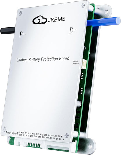 JKBMS Smart BMS 4S-8S 100A 1A Active Balance Integrado Bluetooth con CAN RS485 PCB Placa de Protección de Batería para Paquete de Batería LiFePO4 Li-ion LTO (JK-B1A8S10P)