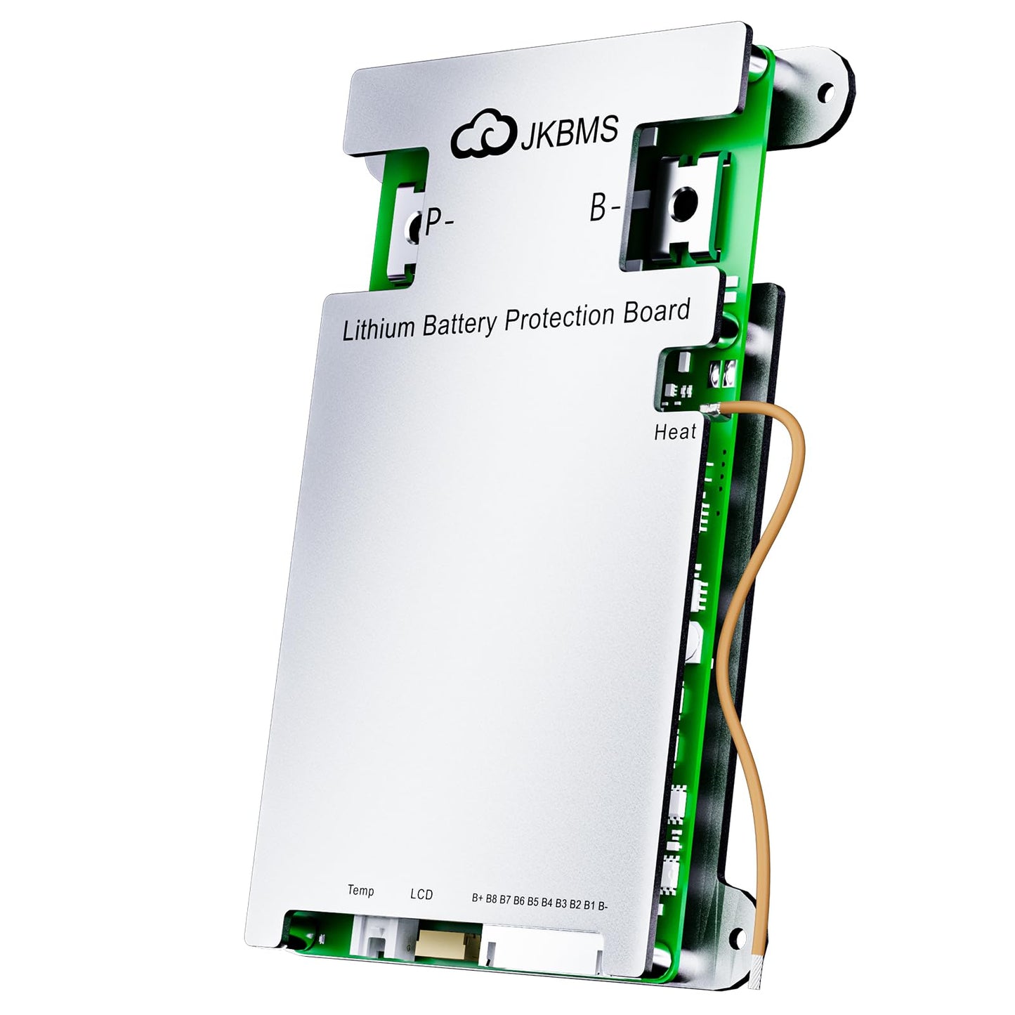 JKBMS Smart BMS 4S-8S 100A 1A Active Balance Integrado Bluetooth con CAN RS485 PCB Placa de Protección de Batería para Paquete de Batería LiFePO4 Li-ion LTO (JK-B1A8S10P)