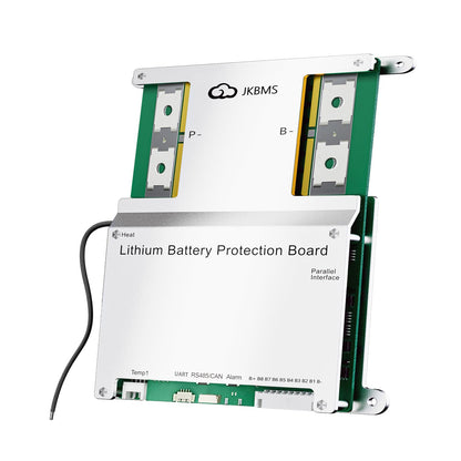 JKBMS Smart BMS 4S-8S 100A 1A Active Balance Integrado Bluetooth con CAN RS485 PCB Placa de Protección de Batería para Paquete de Batería LiFePO4 Li-ion LTO (JK-B1A8S10P)