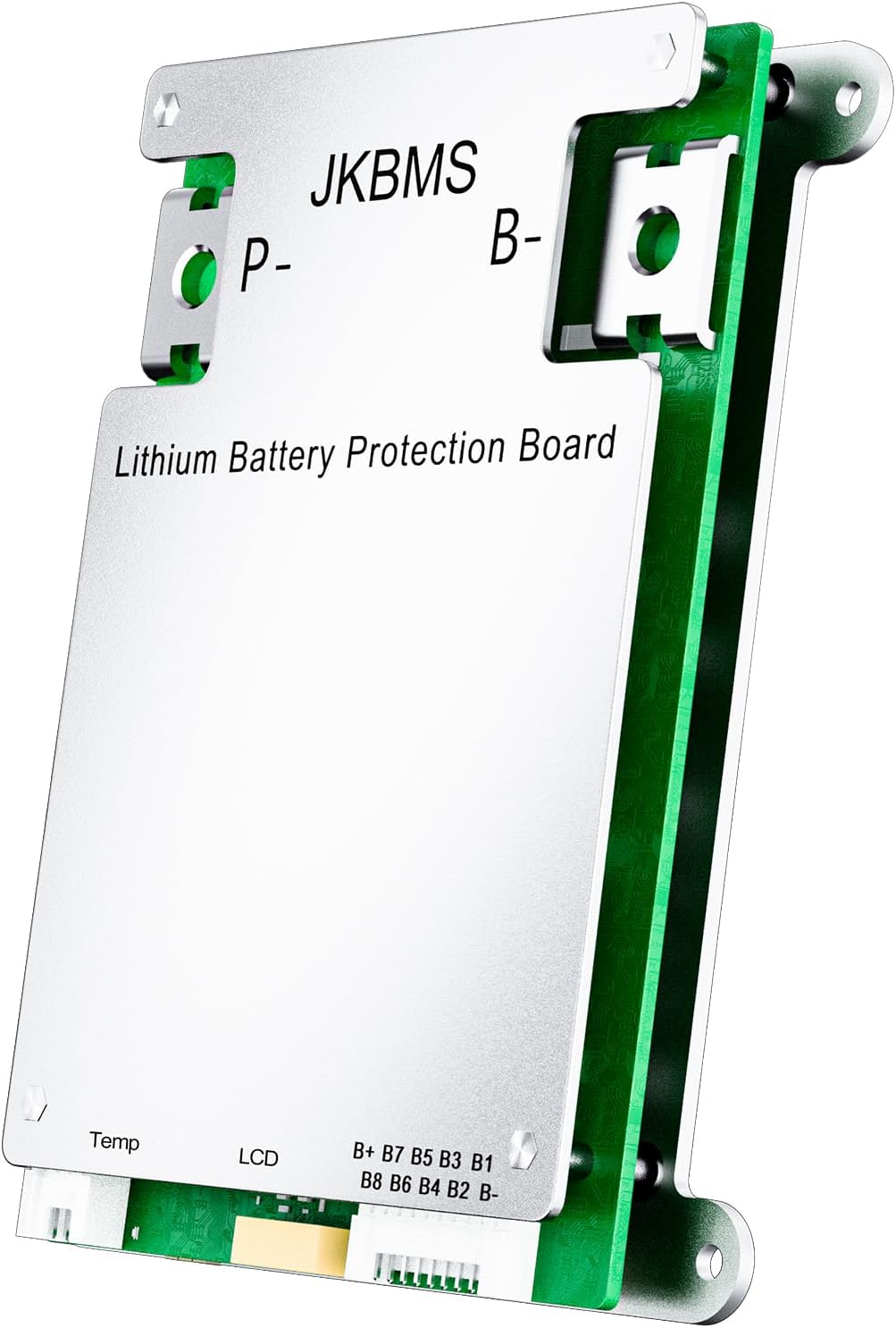 JKBMS Smart BMS 4S-8S 100A 1A Active Balance Integrado Bluetooth con CAN RS485 PCB Placa de Protección de Batería para Paquete de Batería LiFePO4 Li-ion LTO (JK-B1A8S10P)