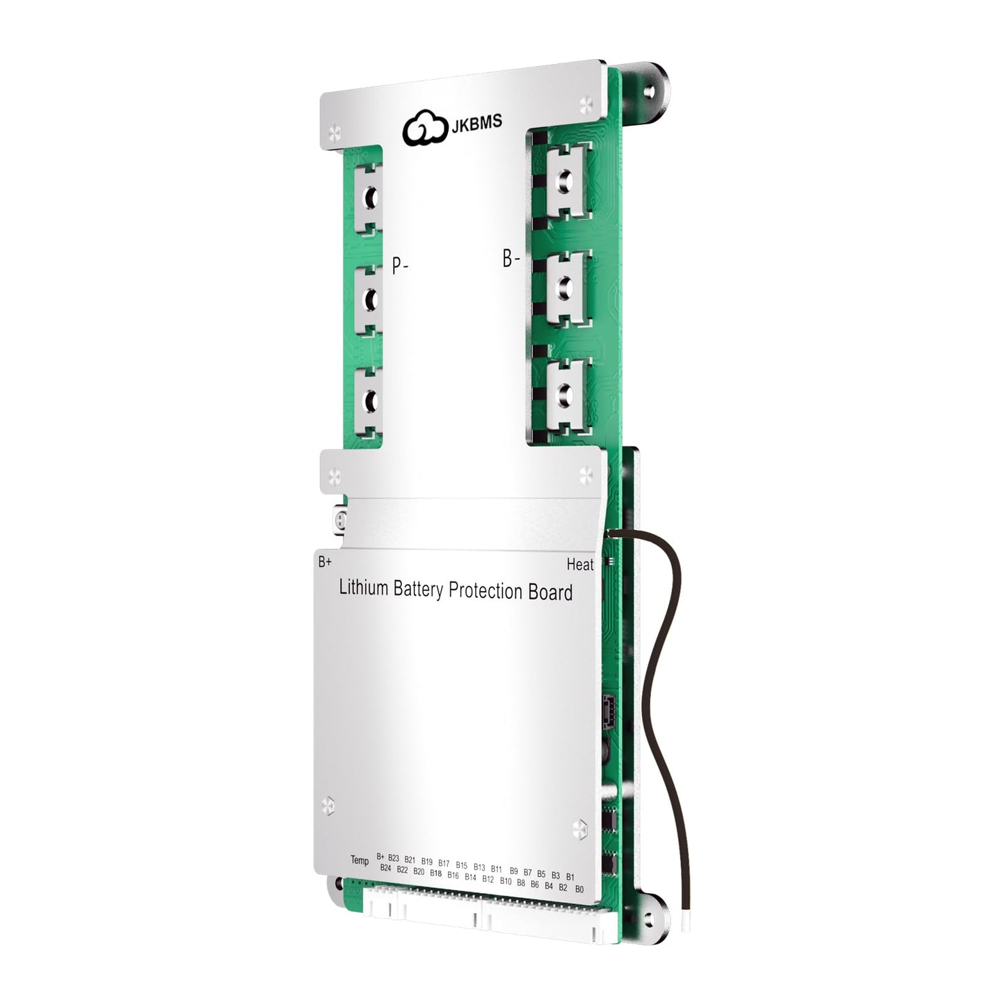 JKBMS Smart BMS 4S-8S 100A 1A Active Balance Integrado Bluetooth con CAN RS485 PCB Placa de Protección de Batería para Paquete de Batería LiFePO4 Li-ion LTO (JK-B1A8S10P)