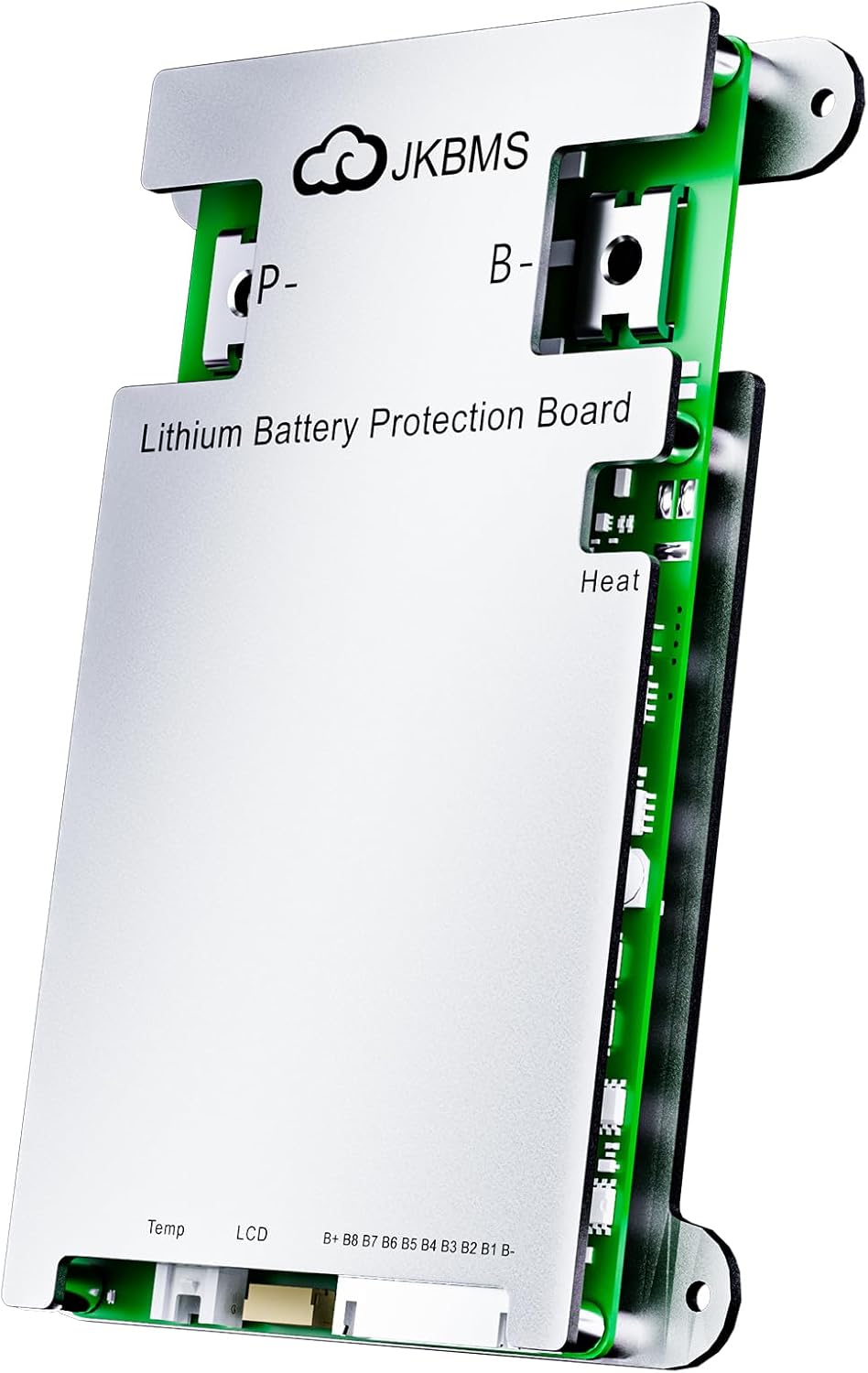 JKBMS Smart BMS 4S-8S 100A 1A Active Balance Integrado Bluetooth con CAN RS485 PCB Placa de Protección de Batería para Paquete de Batería LiFePO4 Li-ion LTO (JK-B1A8S10P)