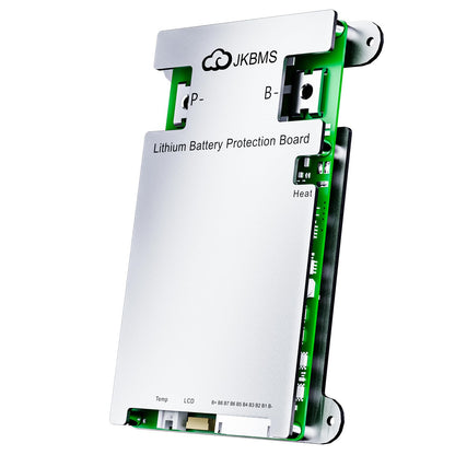 JKBMS Smart BMS 4S-8S 100A 1A Active Balance Integrado Bluetooth con CAN RS485 PCB Placa de Protección de Batería para Paquete de Batería LiFePO4 Li-ion LTO (JK-B1A8S10P)