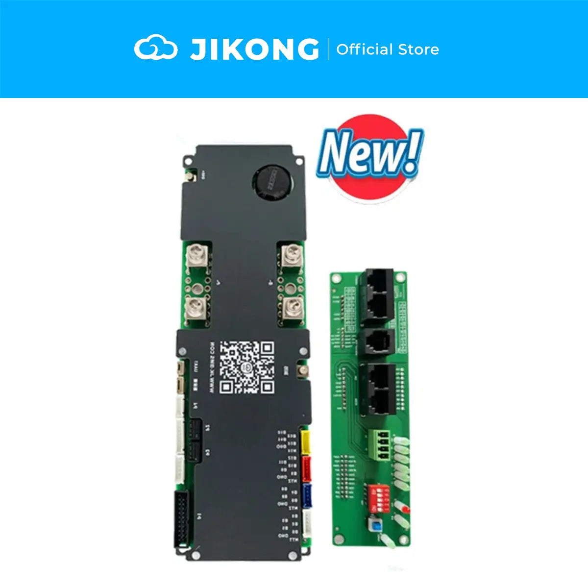 JK BMS Household Energy Inverter BMS 8S/24V 16S/48V Li-ion/ LiFePO4/ LTO Battery Balanced 0.6A BMS 200A JIKONG JK-PBD6A16S20P