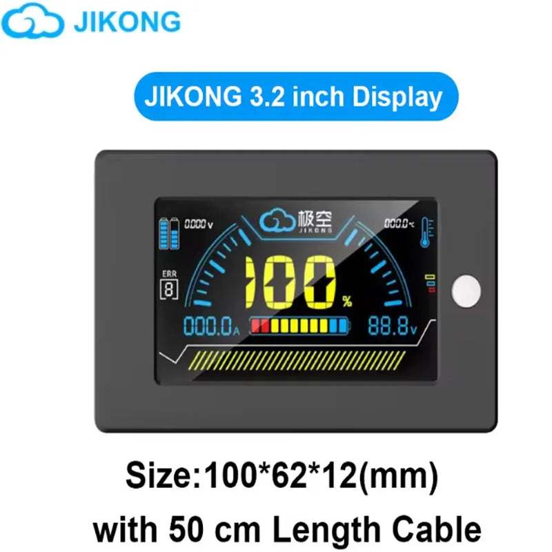 JK BMS 2.5 3.2 4.3 7.0LCD Inch Screen Display for JIKONG All BMS Accessories Intelligent Battery Level Indicator JK BMS LCD