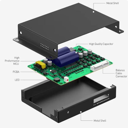JK BMS B4A24S Active Balancer 16S 48V JIKONG Smart 2A 5A Battery Equalizer 8S 24S 25V - 100V LTO Li-ion Bluetooth Storage BMS