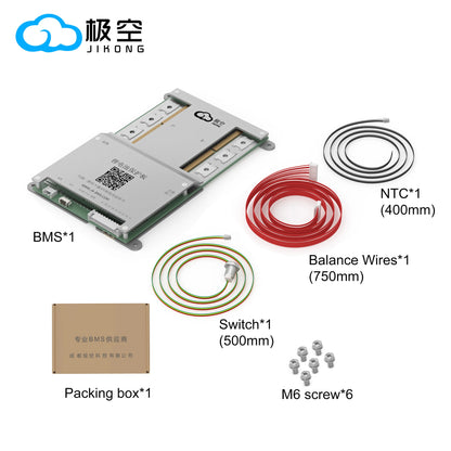 JIKONG JK BMS B2A8S30P 300A bms 4S 5S 6S 7S 8S Li-ion Lifepo4 LTO BATTERY 12V 24V  2A ACTIVE BALANCE JIKONG SMART BMS ON SALE