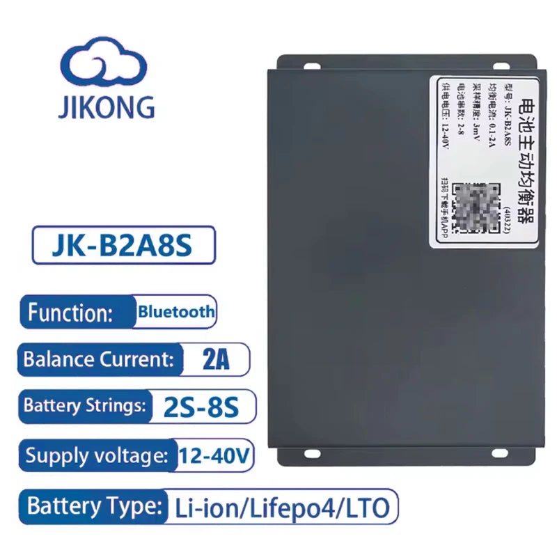 JK BMS B4A24S Active Balancer 16S 48V JIKONG Smart 2A 5A Battery Equalizer 8S 24S 25V - 100V LTO Li-ion Bluetooth Storage BMS